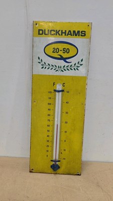 Lot 37 - DUCKHAMS 20-50 THERMOMETER 36" X 13"