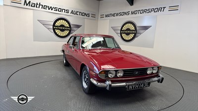 Lot 776 - 1972 TRIUMPH STAG