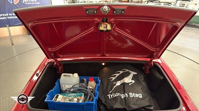 Lot 776 - 1972 TRIUMPH STAG