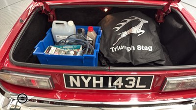 Lot 776 - 1972 TRIUMPH STAG
