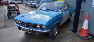 Lot 122 - 1973 OPEL MANTA 1600