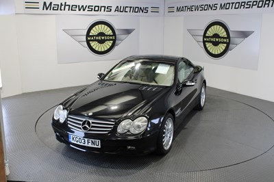 Lot 119 - 2003 MERCEDES SL 350 AUTO