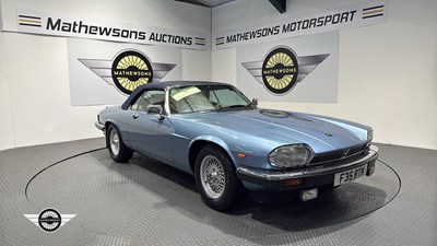Lot 587 - 1988 JAGUAR XJ-S CONVERTIBLE AUTO