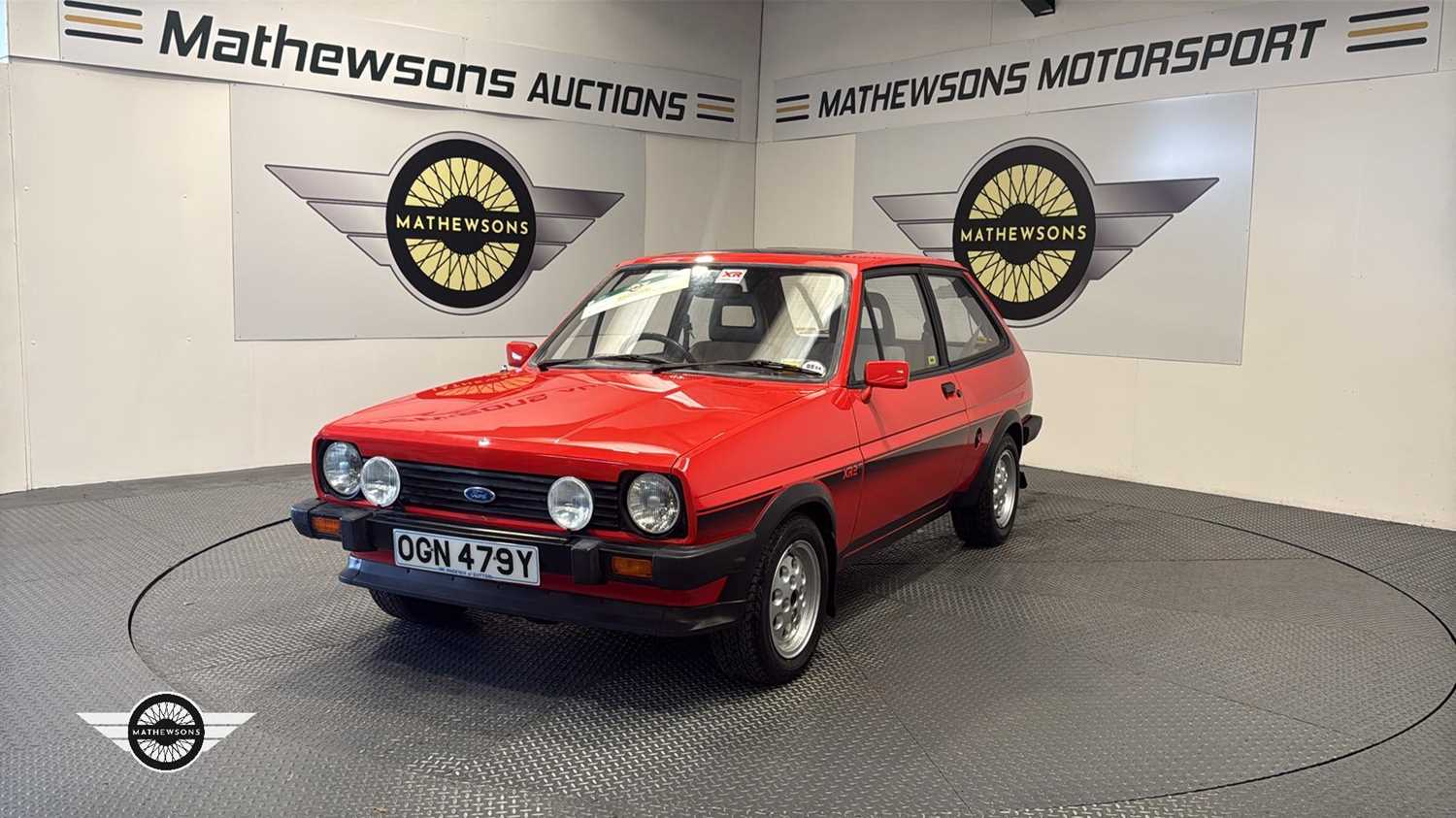 Lot 231 - 1983 FORD FIESTA XR2