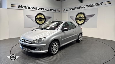 Lot 229 - 2006 PEUGEOT 206 ALLURE CC