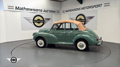 Lot 789 - 1957 MORRIS MINOR