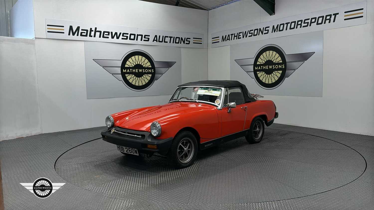 Lot 498 - 1980 MG MIDGET 1500