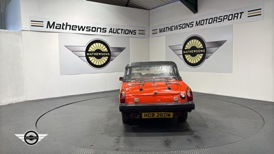 Lot 498 - 1980 MG MIDGET 1500