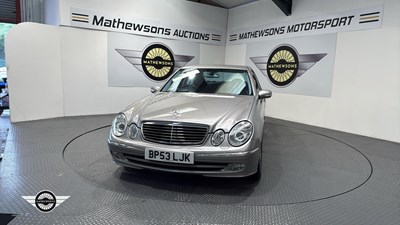 Lot 760 - 2004 MERCEDES E270 CDI AVANTGARDE AUTO