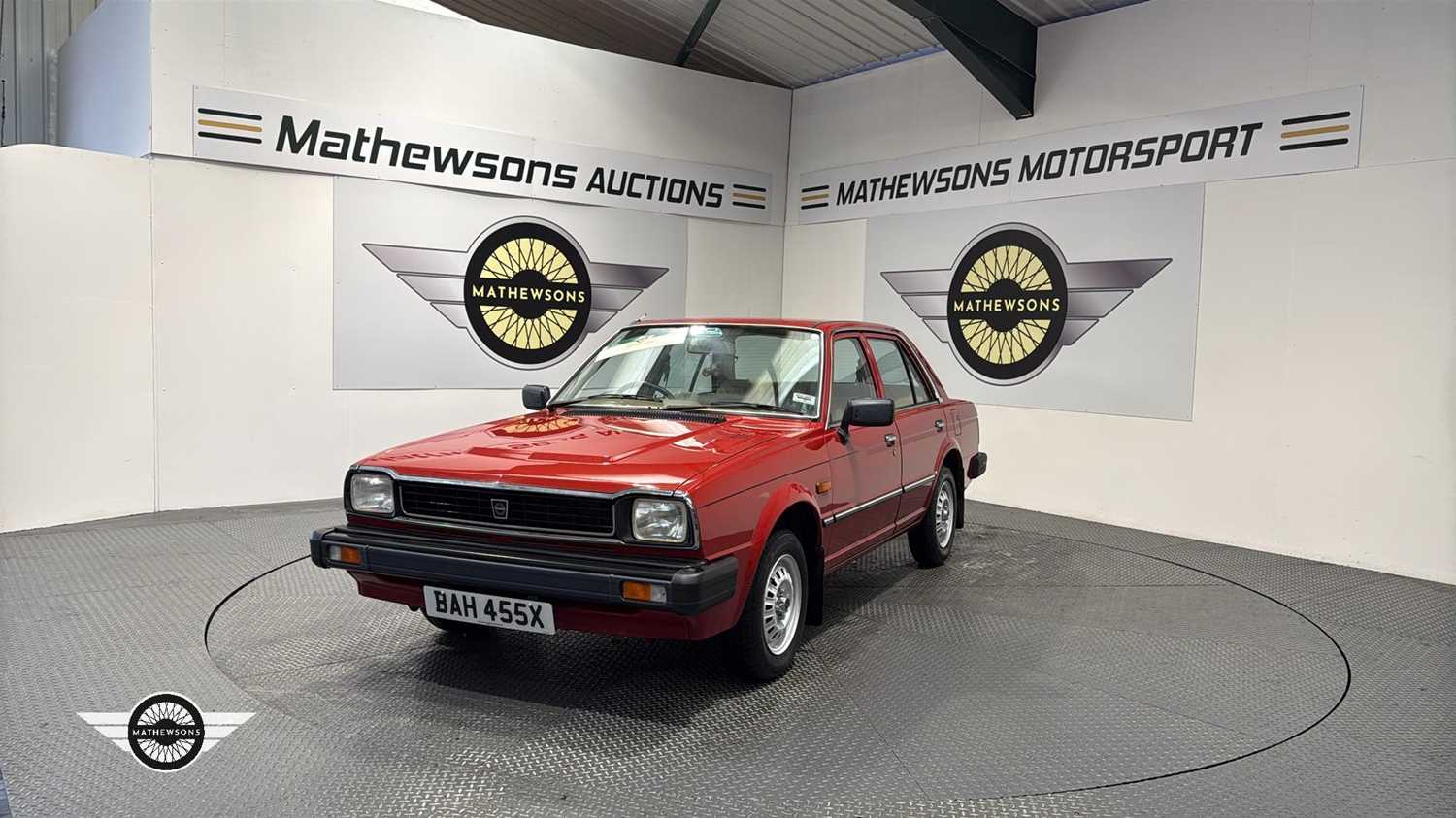Lot 647 - 1982 TRIUMPH ACCLAIM HLS TRIO AUTO