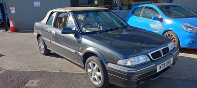 Lot 371 - 1995 ROVER 216 CABRIOLET