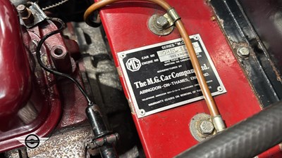 Lot 832 - 1961 MG MGA