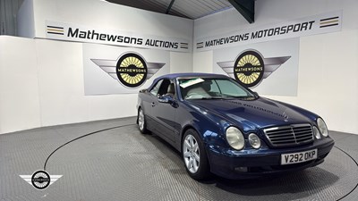 Lot 568 - 1999 MERCEDES CLK 230