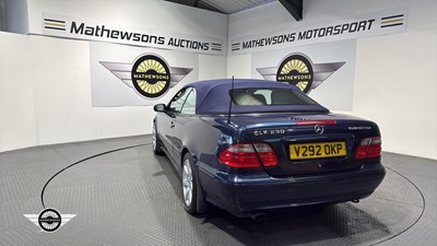Lot 568 - 1999 MERCEDES CLK 230