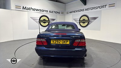Lot 568 - 1999 MERCEDES CLK 230