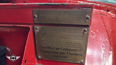 Lot 45 - 1953 MG TD/TF
