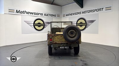Lot 12 - 1947 WILLYS JEEP