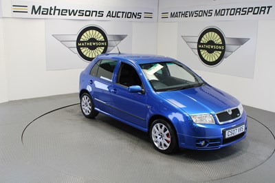 Lot 26 - 2007 SKODA FABIA SE VRS TDI