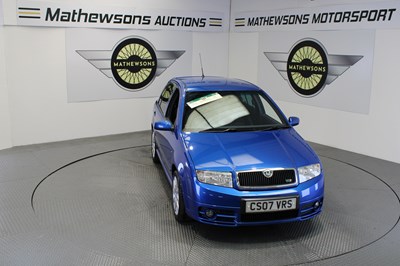Lot 26 - 2007 SKODA FABIA SE VRS TDI