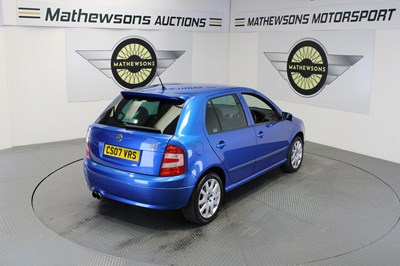 Lot 26 - 2007 SKODA FABIA SE VRS TDI