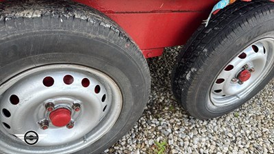 Lot 141 - TRAILER WITH RAMPS