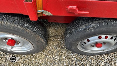 Lot 141 - TRAILER WITH RAMPS