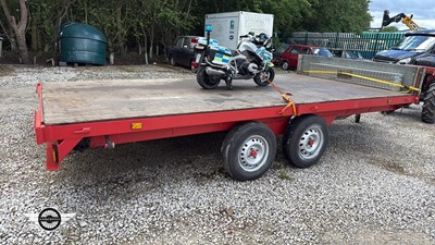 Lot 141 - TRAILER WITH RAMPS