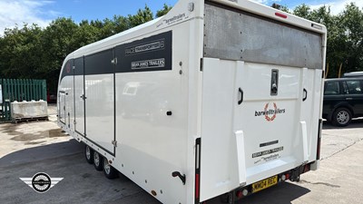 Lot 71 - BRIAN JAMES COVERED RACE TRAILER