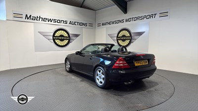 Lot 385 - 2003 MERCEDES SLK 230 KOMPRESSOR AUTO