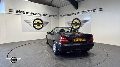 Lot 385 - 2003 MERCEDES SLK 230 KOMPRESSOR AUTO