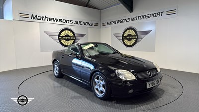Lot 385 - 2003 MERCEDES SLK 230 KOMPRESSOR AUTO
