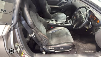 Lot 18 - 2005 TOYOTA CELICA VVTL-I GT
