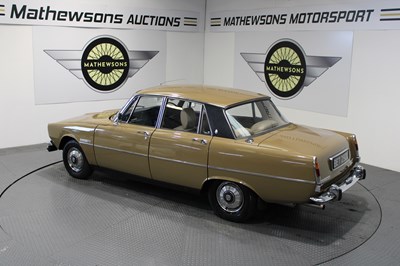Lot 50 - 1972 ROVER P6 2000 TC