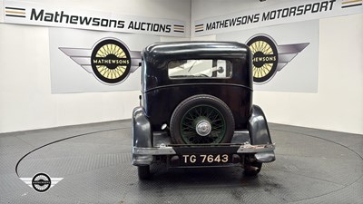 Lot 106 - 1934 ROVER 10