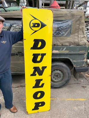 Lot 391 - LARGE DUNLOP SIGN