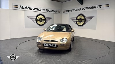 Lot 162 - 2001 MG MGF