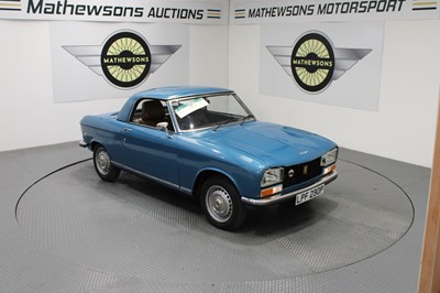 Lot 38 - 1974 PEUGEOT 304 CABRIOLET
