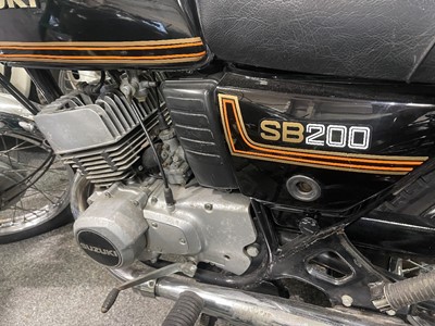 Lot 24 - 1980 SUZUKI SB200