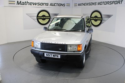 Lot 46 - 1995 LAND ROVER RANGEROVER 2.5 DT