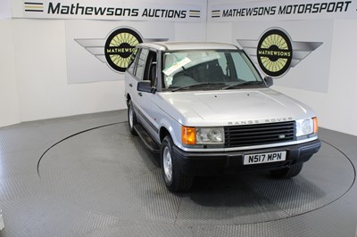 Lot 46 - 1995 LAND ROVER RANGEROVER 2.5 DT