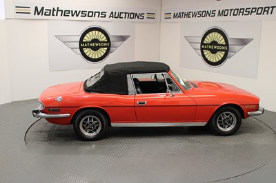 Lot 52 - 1976 TRIUMPH STAG