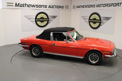 Lot 52 - 1976 TRIUMPH STAG