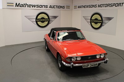 Lot 52 - 1976 TRIUMPH STAG