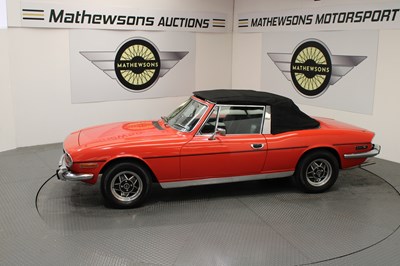 Lot 52 - 1976 TRIUMPH STAG