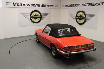 Lot 52 - 1976 TRIUMPH STAG