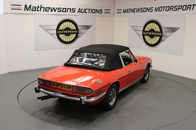 Lot 52 - 1976 TRIUMPH STAG