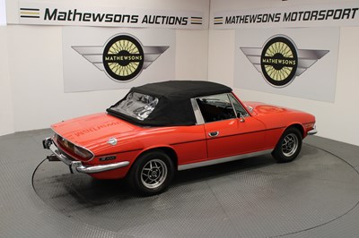 Lot 52 - 1976 TRIUMPH STAG