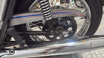 Lot 138 - 1977 TRIUMPH BONNEVILLE 750 SILVER JUBILEE