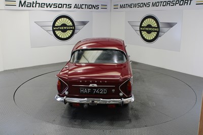 Lot 70 - 1966 HUMBER SCEPTRE