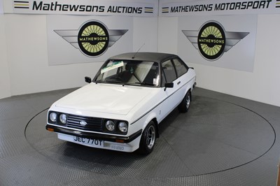 Lot 81 - 1979 FORD ESCORT RS CUSTOM